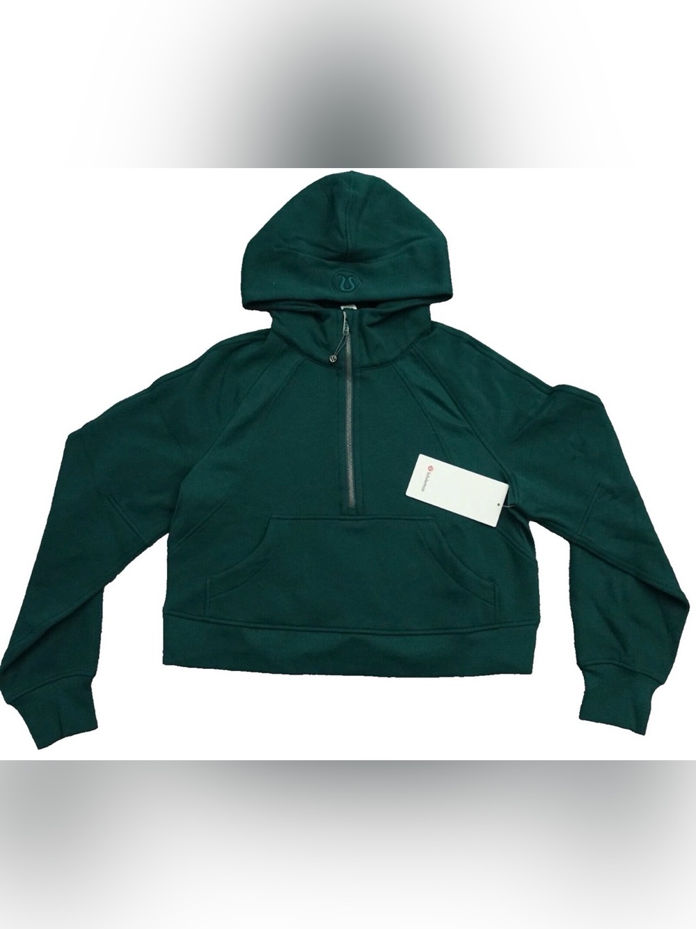 Lululemon Scuba Oversized Dark Teal Half-Zip Hoodie